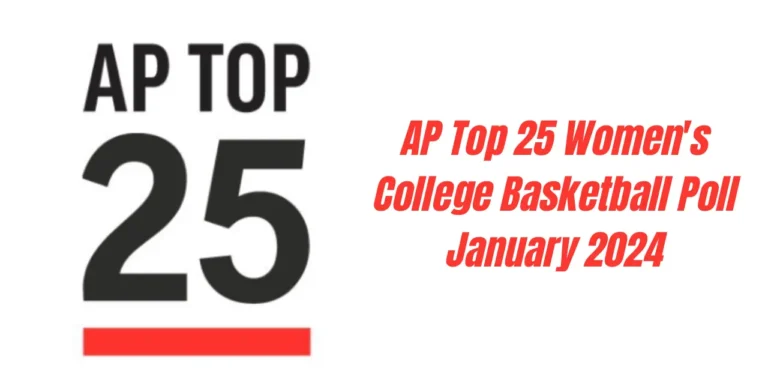 AP Top 25 Women’s College Basketball Poll January 2024