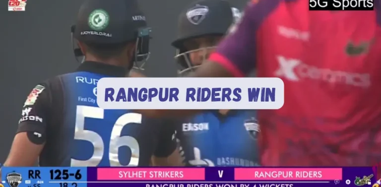 Babar Azam’s 56 Not Out: Rangpur Riders First BPL Victory