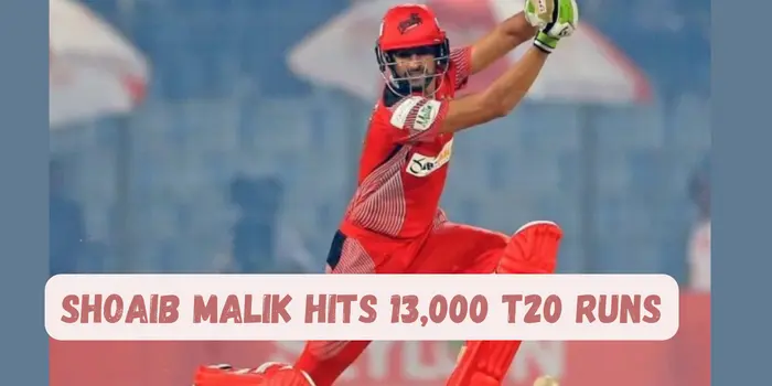 Shoaib Malik 13,000 T20 Runs