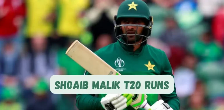 Shoaib Malik T20 Runs: Shoaib Malik Hits 13,000 T20 Runs