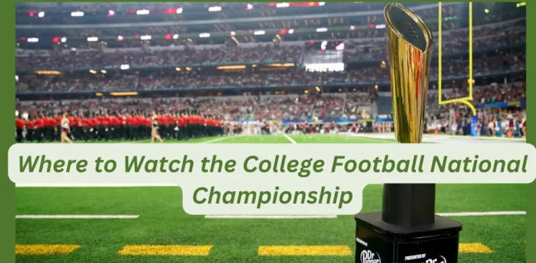 College Football National Championship: Where to watch, Location, Date and Time