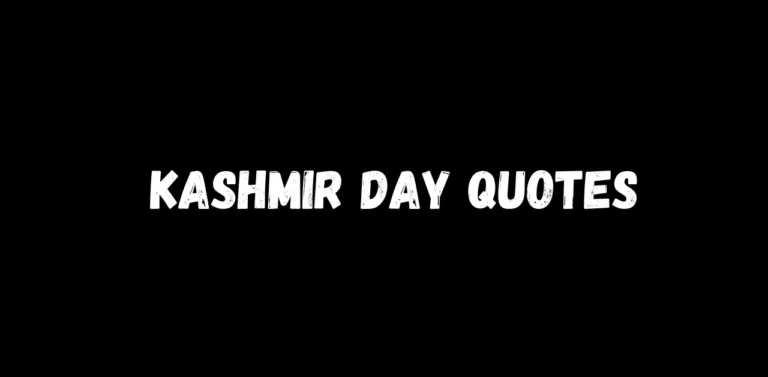 Kashmir Quotes in English